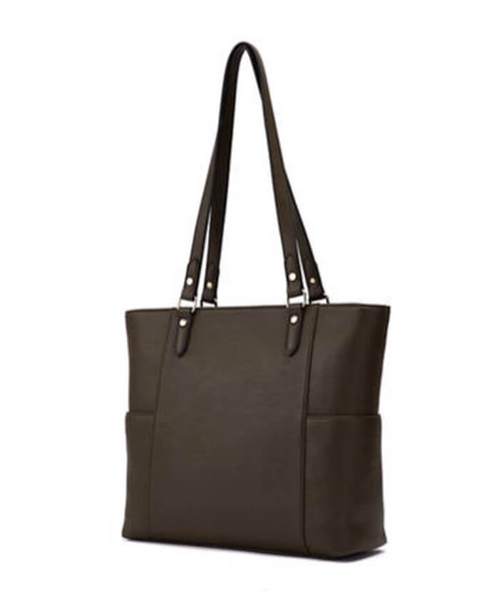  Seven Days 2 in 1 Tote with Exterior Slide Slip Pockets and Crossbody